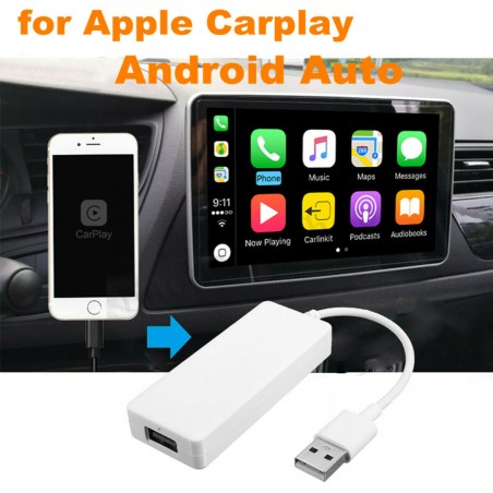 MODULO USB  Apple CarPlay X  iPhone e Android Auto X AUTORADIO ANDROID