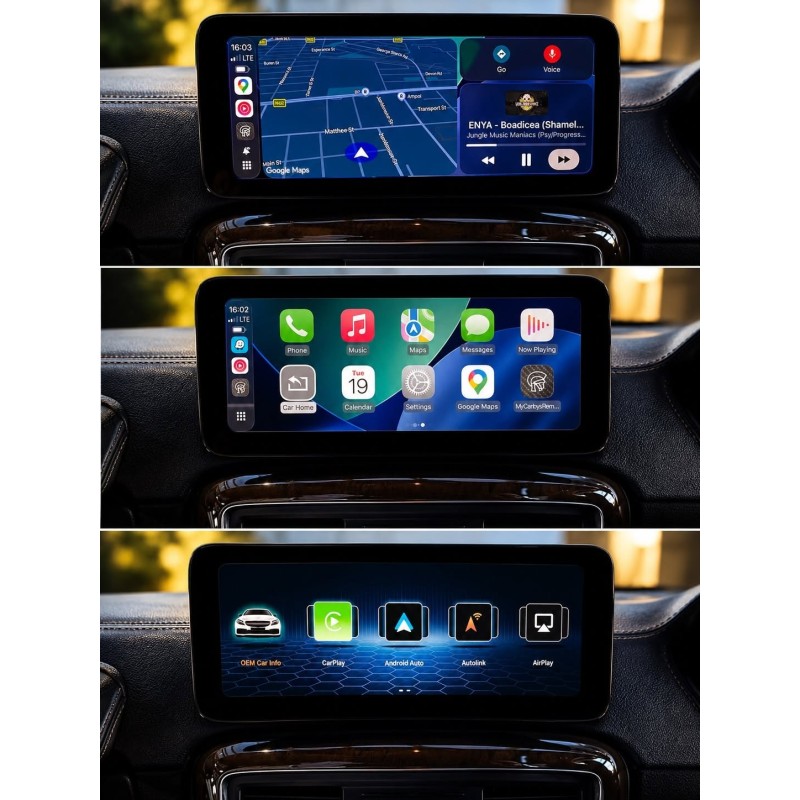 CARTABLET 12,3 "  MERCEDES CLASSE G W463 (2000-2017) CARPLAY 4G  4+64 OCTACORE