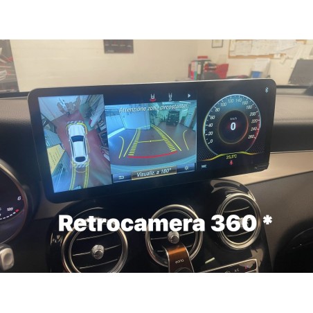 CARTABLET MERCEDES CLASSE C , GLC   DAL 2015 NTG 5  12.3" OCTACORE CARPLAY ANDROID AUTO SIM 4G 8+128 OCTACORE