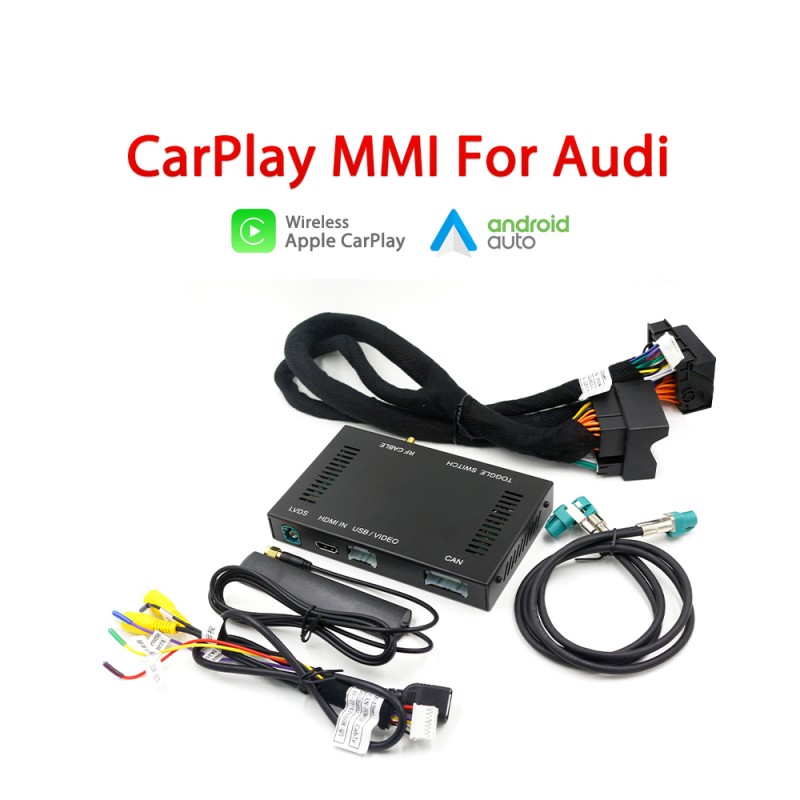 MODULO WIFI Apple CarPlay X iPhone e Android Auto MODELLI AUDI (ANCHE  INGRESSO CAMERE POSTERIORE E ANTERIORE)