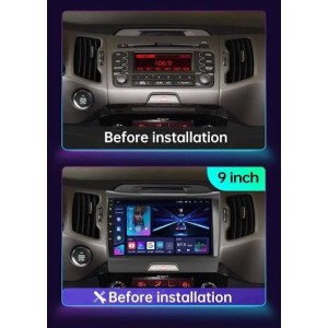 CARTABLET KIA SPORTAGE DAL 2010 AL 2016 CON CARPLAY ANDROID AUTO E SIM 4G 4GB RAM 64 ROM