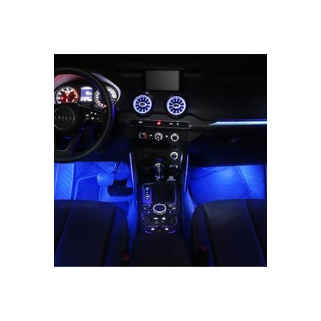 TABEN Luce Ambientale Interna Auto 64 Colori Controllo App Kit - Foto 5