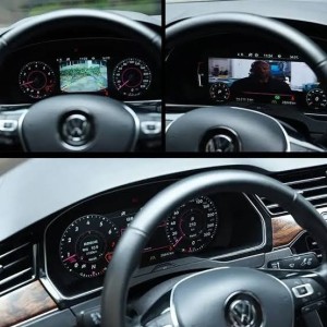 CONTAKM DIGITALE 12,3 " , VIRTUAL COCKPIT PER VOLKSWAGEN SCIROCCO DAL 2009 AL 2016