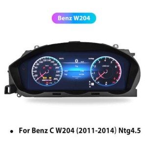 CONTAKM DIGITALE 12,3 " , VIRTUAL COCKPIT PER MERCEDES W204 DAL 2010 AL 2014