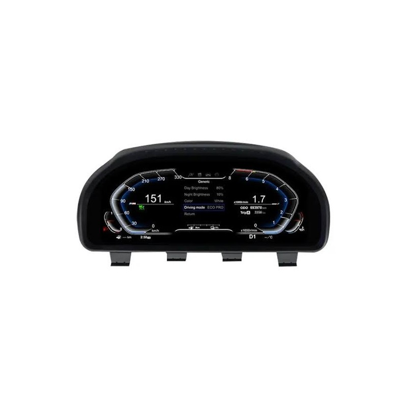 CONTAKM DIGITALE 12,3 " , VIRTUAL COCKPIT PER BMW MODELLI F06 F07 F10 F12 F13 F01  X3 X4 F25 F26 F15 F16