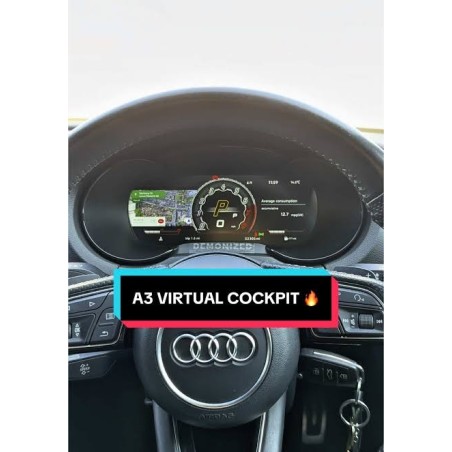CONTAKM DIGITALE 12,3 " , VIRTUAL COCKPIT PER AUDI Q2