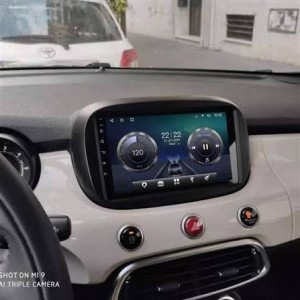 CARTABLET FIAT 500x DAL 2015  CARPLAY ANDROID AUTO E SIM 4G 2GB RAM 64 ROM MODELLO ECONOMICO