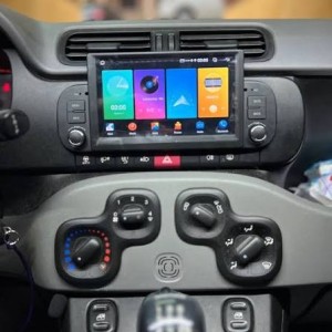 CARTABLET FIAT PANDA DAL 2012 AL 2023  CARPLAY ANDROID AUTO E SIM 4G 2GB RAM 64 ROM MODELLO ECONOMICO