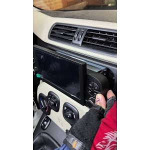 CARTABLET FIAT PANDA DAL 2012 AL 2023  CARPLAY ANDROID AUTO E SIM 4G 2GB RAM 64 ROM MODELLO ECONOMICO