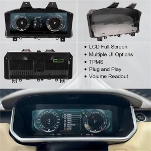 CONTAKM DIGITALE 12,3 " , VIRTUAL COCKPIT PER LANDROVER RANGE ROVER  (2013-2022) L405, L494  VOGUE