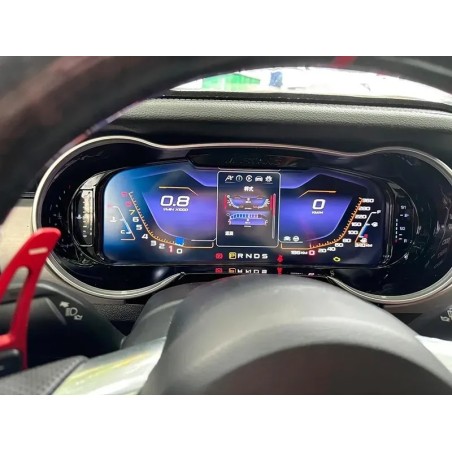 CONTAKM DIGITALE 12,3 " , VIRTUAL COCKPIT PER FORD MUSTANG DAL 2015 AL 2021