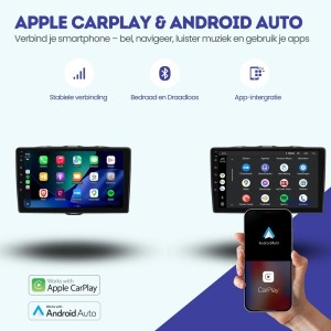 CARTABLET ALFA ROMEO MITO  9" 2008-2018  CARPLAY ANDROID AUTO E SIM 4G 8GB RAM 128 ROM