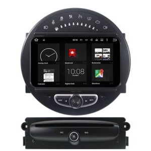 CARTABLET  MINI  8" R55 R56 R57 R58 R60 (2007-2014) CON LETTORE CD DVD CARPLAY ANDROID AUTO E SIM 4G 8GB RAM 128 ROM