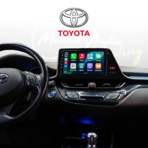 CARTABLET TOYOTA CHR DAL 2016 CON CARPLAY ANDROID AUTO E SIM 4G 4GB RAM 64 ROM