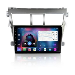CARTABLET  9" TOYOTA YARIS DAL 2005 AL 2011  CON CARPLAY ANDROID AUTO E SIM 4G 4 GB RAM 64 ROM
