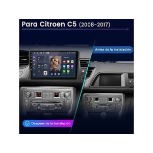 CARTABLET CITROEN C5 2 (2008-2017) CON CARPLAY ANDROID AUTO E SIM 4G  8 GB RAM 128 ROM