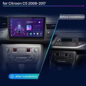 CARTABLET CITROEN C5 2 (2008-2017) CON CARPLAY ANDROID AUTO E SIM 4G  8 GB RAM 128 ROM