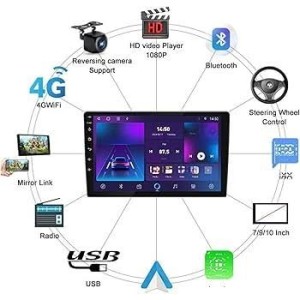 CARTABLET FIAT 500X DAL 2015 CON CARPLAY ANDROID AUTO E SIM 4G 4GB RAM 64  OCTACORE