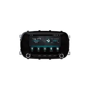 CARTABLET 7 POLLICI  FIAT 500X DAL 2015 CON CARPLAY ANDROID AUTO E SIM 4G 6GB RAM 128 ROM  OCTACORE (MODELLO CON POMELLO)