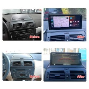 CARTABLET 10,25 " BMW X3 E83 (2003-2010) 4GB RAM 64 ROM CON JOYSTICK  IDRIVE IN OMAGGIO