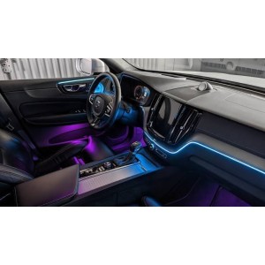 KIT AMBIENT DEDICATI VOLVO XC60  XC 40 E XC 90 DAL 2017 CON GESTIONE DA SISTEMA ORIGINALE  E APPLICAZIONE TELEFONICA