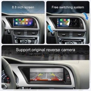 CARTABLET AUDI 8.8" SCHERMO A4 A5 MMI 2G originale (CD CHANGER CON FIBRA OTTICA) 8+128 CARPLAY
