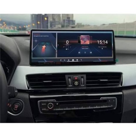 CARTABLET BMW X1 F48 EVO DAL 2016 12,3" OCTACORE CARPLAY ANDROID AUTO SIM 4G
