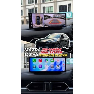 CARTABLET 10,25 " MAZDA CX5 FINO AL 2021 DOPPIO SISTEMA OPERATIVO CON CARPLAY ANDROID AUTO E SIM 8 gb ram 128 rom