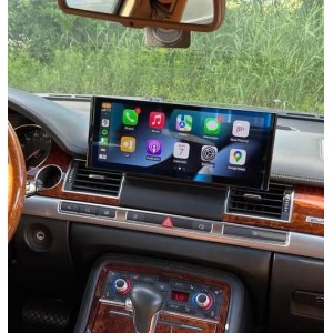 CARTABLET 12,3 "  AUDI  A8 2002-2009 (MMI 2G High) CON CARPLAY ANDROID AUTO E SIM 4 gb ram 64 rom