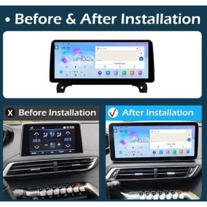 CARTABLET PEUGEOT 3008 DAL 2016 CON CARPLAY ANDROID AUTO E SIM 4G 4GB RAM 64 ROM