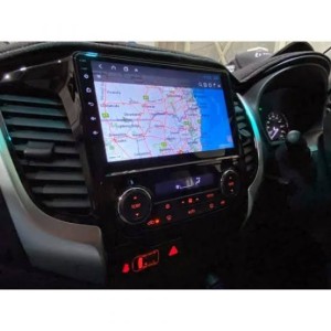 CARTABLET 9"  MITSUBISHI L200 DAL  2020  CARPLAY ANDROID AUTO E SIM 4G 4 GB RAM 64 ROM OCTACORE